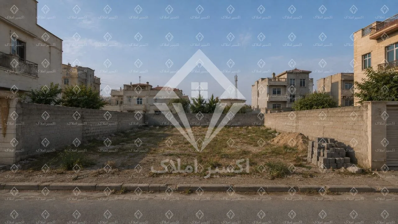 فروش زمین چسبیده به بافت با چشمانداز فوقالعاده